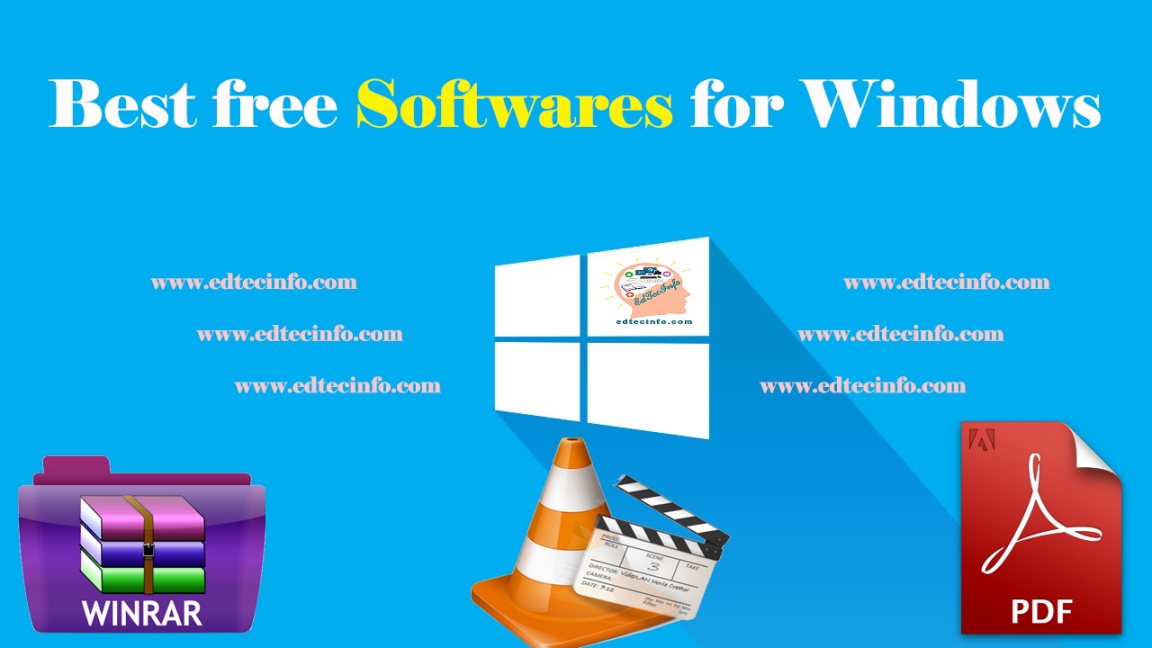 Best free softwares for windows | EdTecInfo